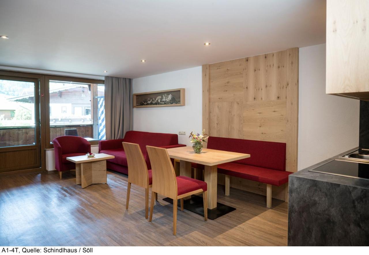 Aparthotel Schindlhaus/Alpin Зёлль Экстерьер фото